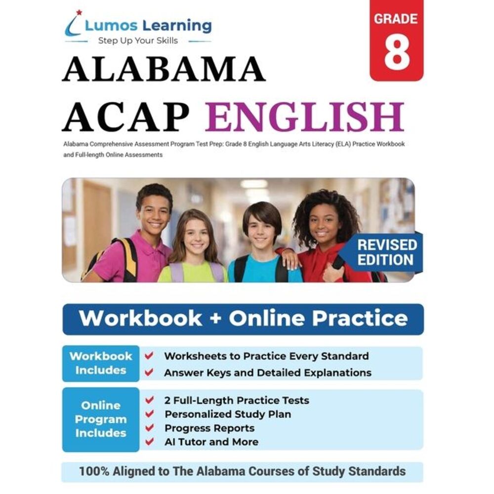 Alabama Comprehensive Assessment Program Test Prep: Grade 8 English Language Art